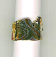 Mokume ring "Does"