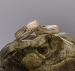 Mokume-gane trouwringen